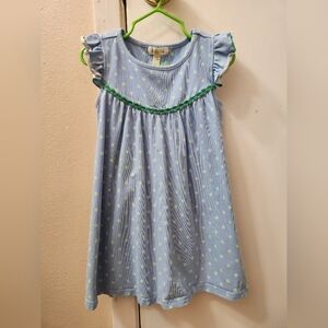 Matilda Jane Happy and Free Blueberry Pearl Dress Size 4